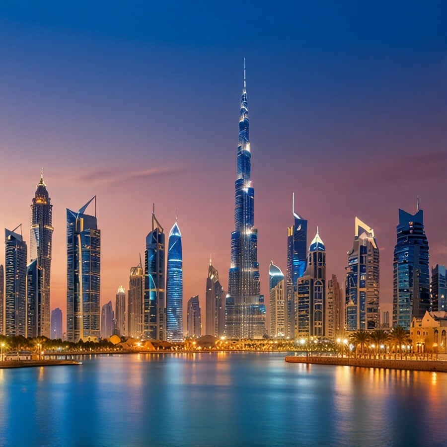 dubais-stunning-skyline-burj-khalifa